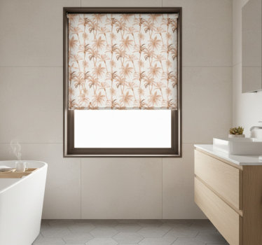 Rollo fenster badezimmer luxus dreier - TenStickers
