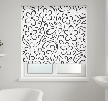 Rollo Fenster Badezimmer weißes maritimes thema - TenStickers