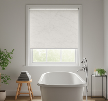 Rollo Fenster Badezimmer marmor-stil - TenStickers