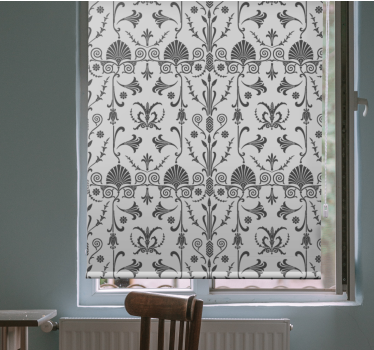 Rollo Fenster Blumen anmutige botanische arrangements - TenStickers