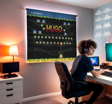 Gamer rollo 8-bit-arcade-bildschirm - TenStickers