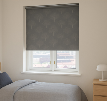 Rollo Fenster Jugendzimmer baummuster - TenStickers