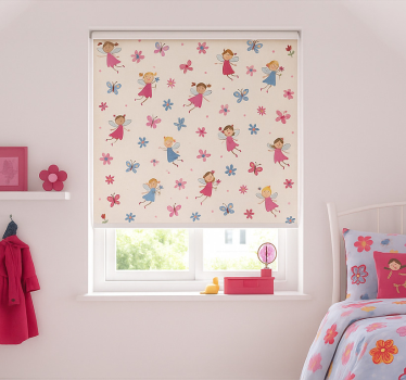 Rollo Fenster Jugendzimmer glückliche kleine feen - TenStickers