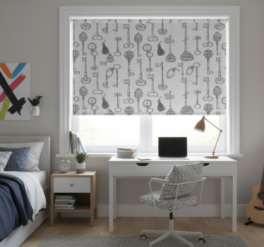 Rollo fenster jugendzimmer verschiedene designs - TenStickers