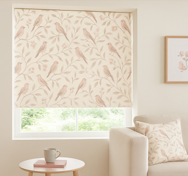 Rollo Fenster Jugendzimmer vintage-vogelpfad - TenStickers