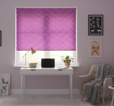 Rollo fenster jugendzimmer weiße sterne für kinder - TenStickers