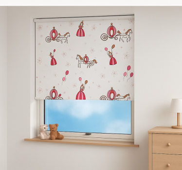 Rollo Fenster Kinderzimmer märchenprinzessin - TenStickers