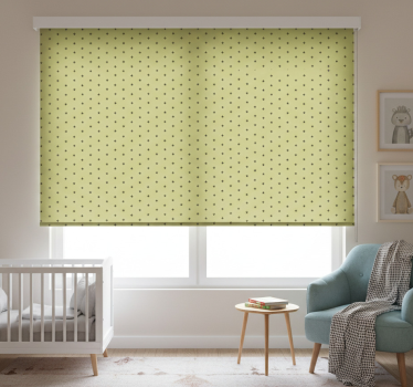 Rollo fenster kinderzimmer uniforme sterne - TenStickers