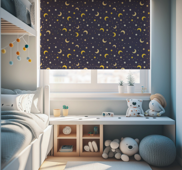 Rollo mit Sternen Muster für Kinder - TenStickers