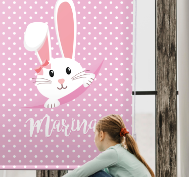 Rollo Babys Süßes häschen für mädchen mit Namen - TenStickers