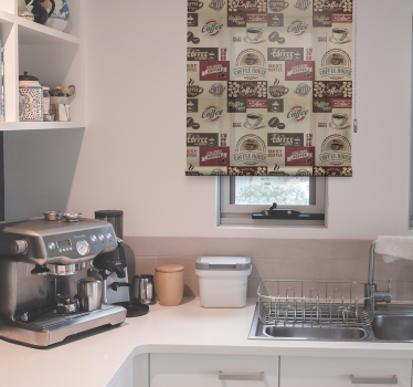 Rollo Küche Retro Kaffee Designs - TenStickers
