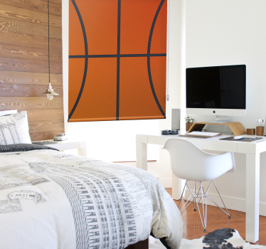 Sport Rollos Basketball Optik Jugendzimmer - TenStickers