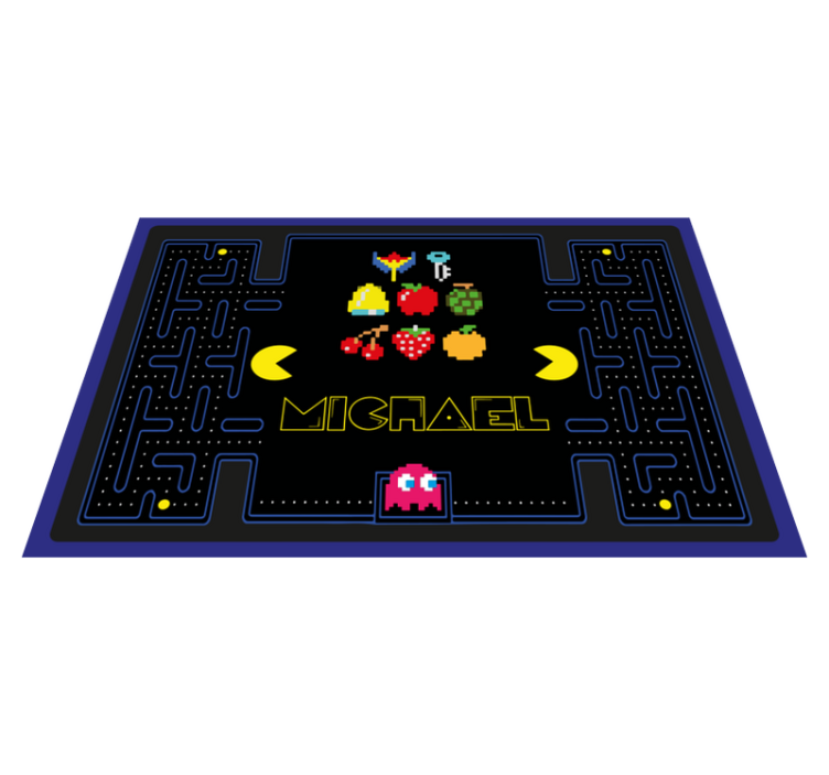 Tischset Kinder Pac Man spiel - TenStickers