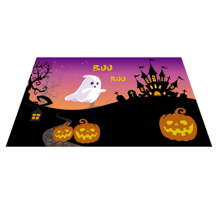 Boo halloween nacht halloween Tischsets - TenStickers