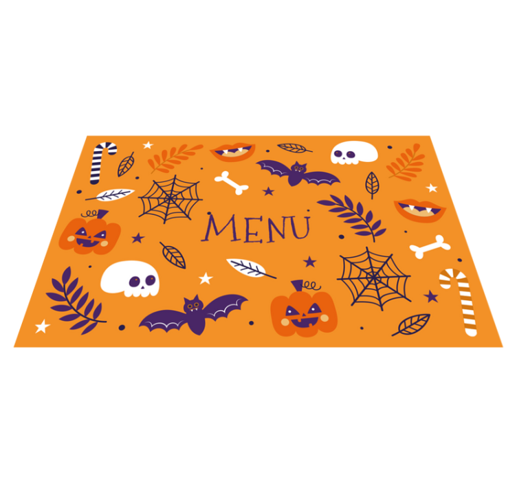 Tischset rechteckig Lustiges halloween-design - TenStickers
