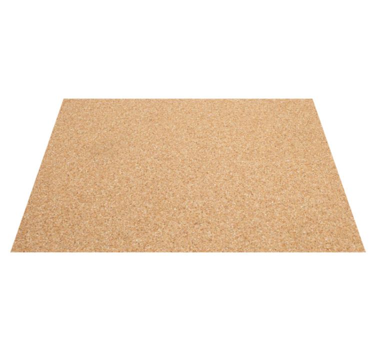 Platzset Textur Tischset in Kork Optik schlicht - TenStickers