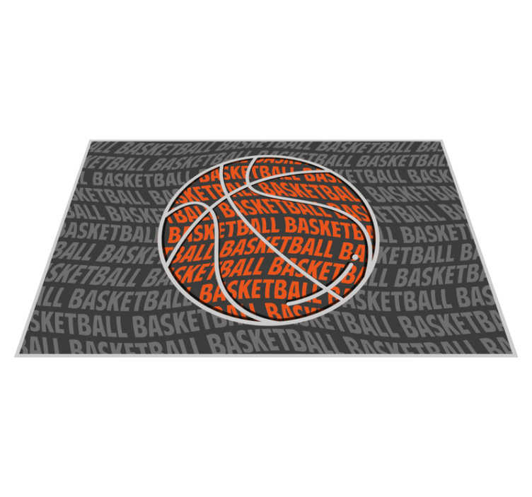 Tischsets originell Basketball - TenStickers