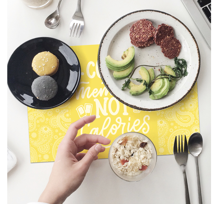 Platzset spruch erinnerungen zählen konzept - TenStickers