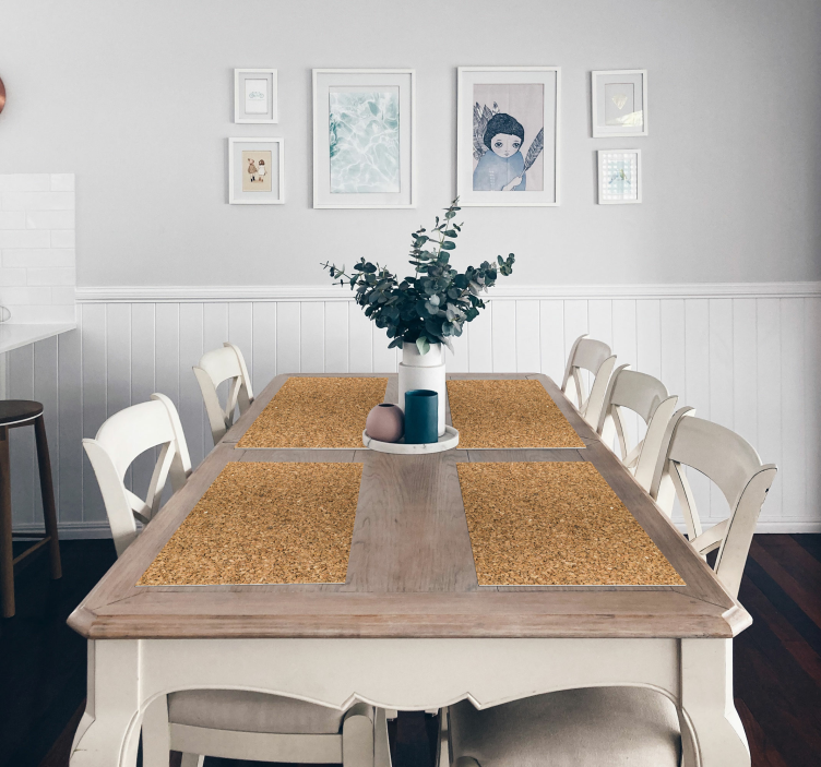 Platzset Textur Kork Textur - TenStickers