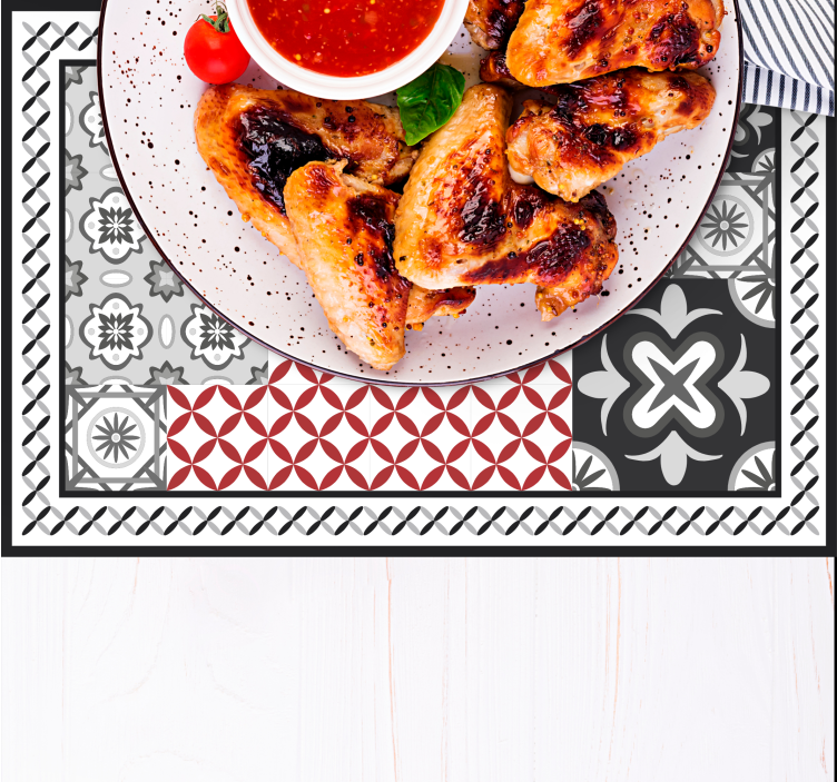 Tischset textur elegante strukturierte oberfläche - TenStickers