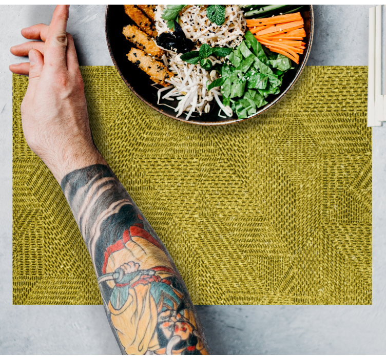 Tischset textur grüne strukturfläche - TenStickers