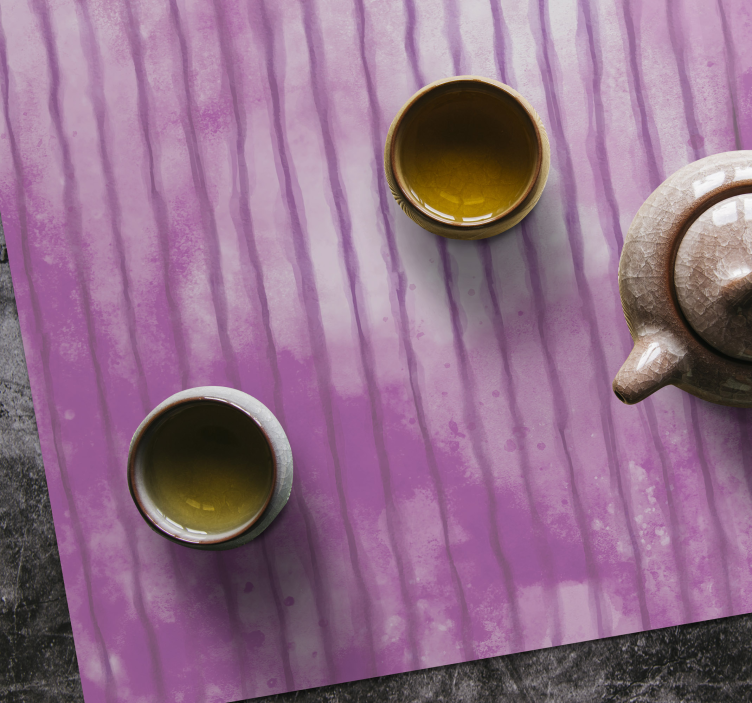 Tischset textur mit eleganter ripp-oberfläche - TenStickers