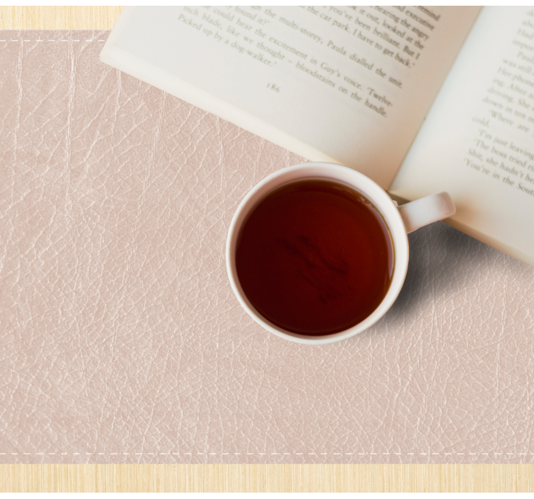 Tischset textur neutrale strukturierte oberfläche - TenStickers