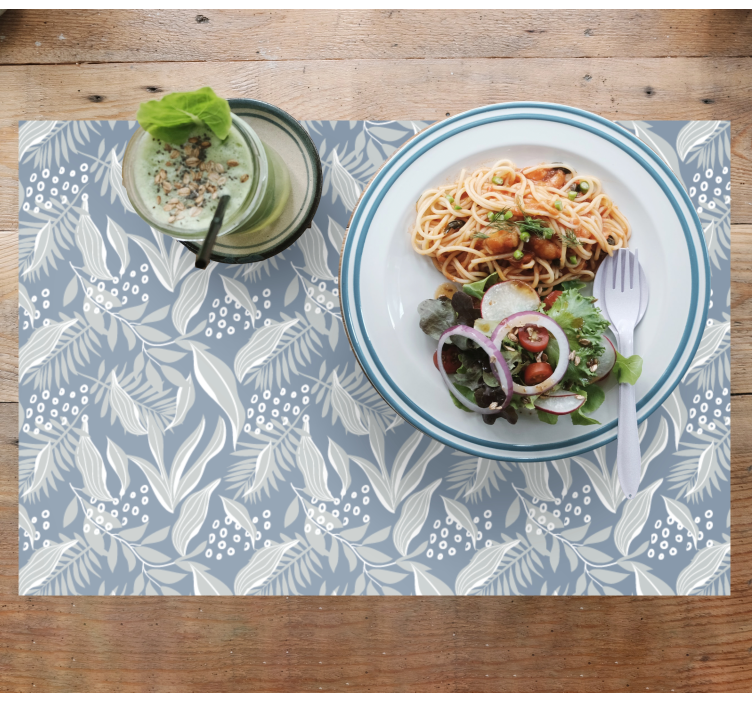 Tischset textur von blühenden oberflächen - TenStickers