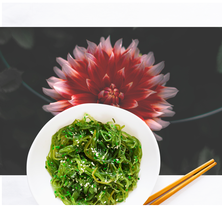 Tischsets originell für knusprige algengerichte - TenStickers