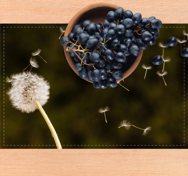 Tischsets originell löwenzahnfluff-samen - TenStickers