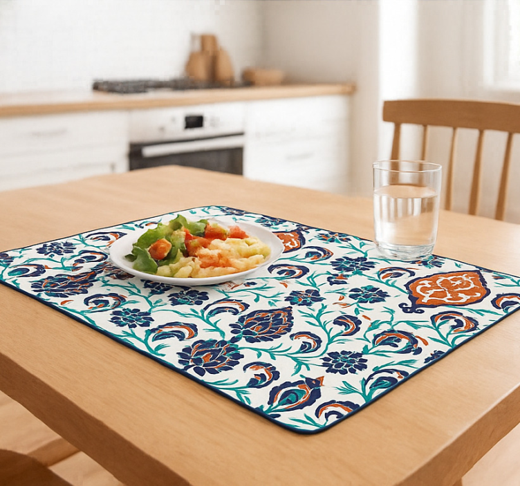 Tischsets originell mit bunten geometrischen mandalas - TenStickers