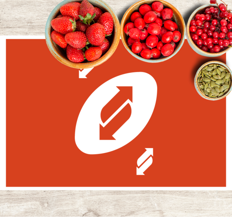 Tischsets originell mit dynamischem pfeilmuster - TenStickers