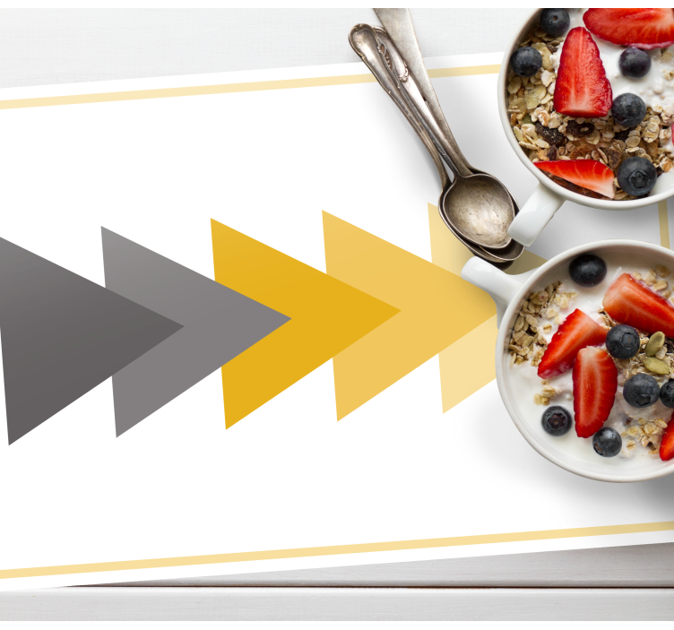 Tischsets originell pfeilmuster tischsets - TenStickers