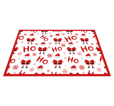 Tischset weihnachten weihnachtsmann festlichkeit - TenStickers