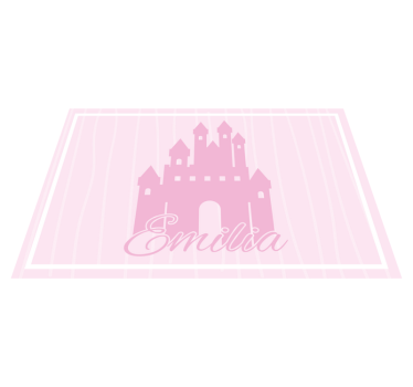 Tischset kinder im design von schlossmotiven - TenStickers