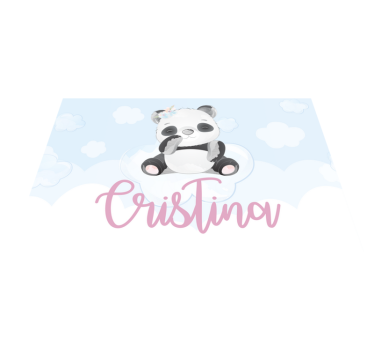 Tischset kinder mit niedlichem panda-motiv - TenStickers