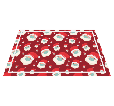 Tischset weihnachten mit weihnachtsmann-motiv - TenStickers