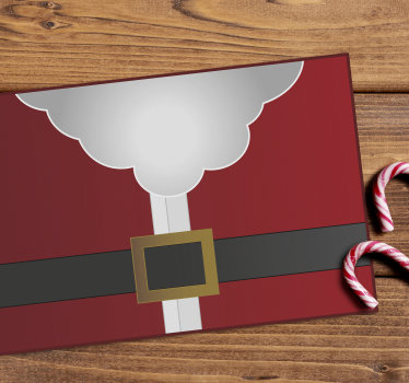 Tischset weihnachten im santa claus design - TenStickers