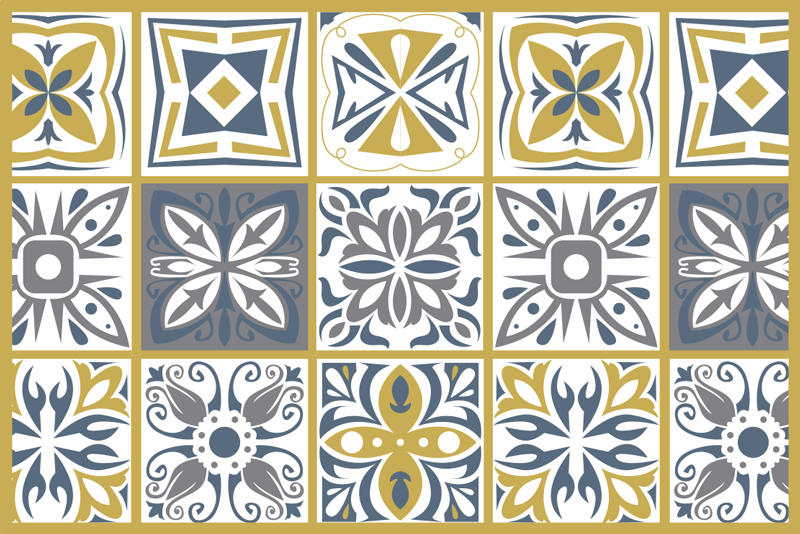 Tischsets originell klassischer vintage - TenStickers