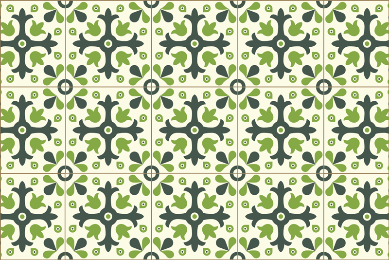 Tischsets originell grüne hydraulik - TenStickers