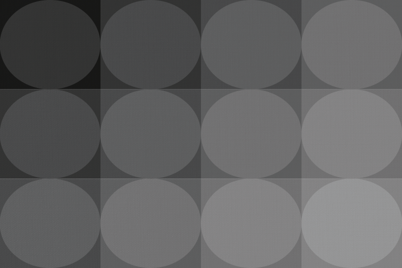 Tischset textur mit feinem kreisförmigen muster - TenStickers