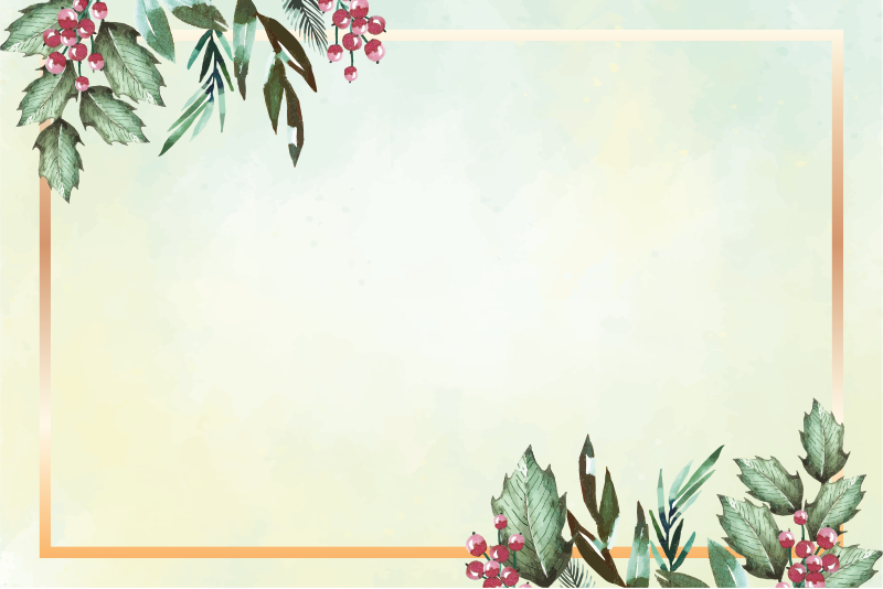 Tischset modern mit floralem minimalistischen design - TenStickers