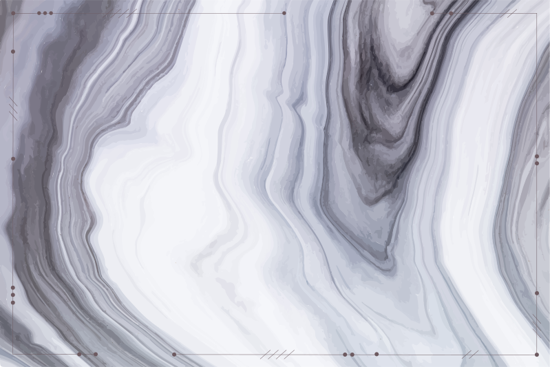 Tischset modern mit elegantem marmor muster - TenStickers