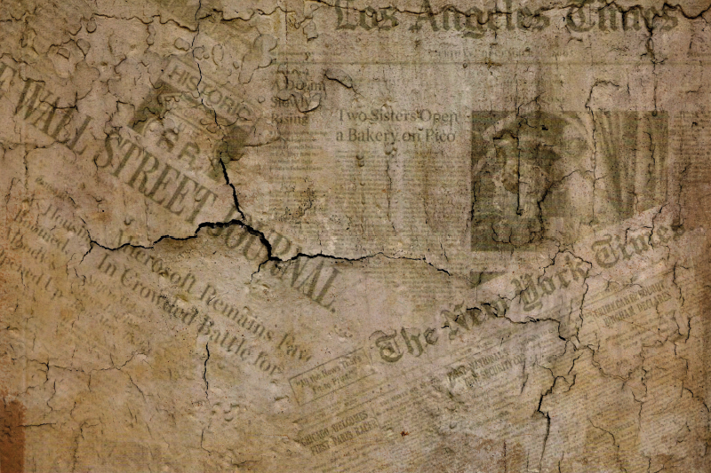 Tischset textur rissige papieroberfläche - TenStickers