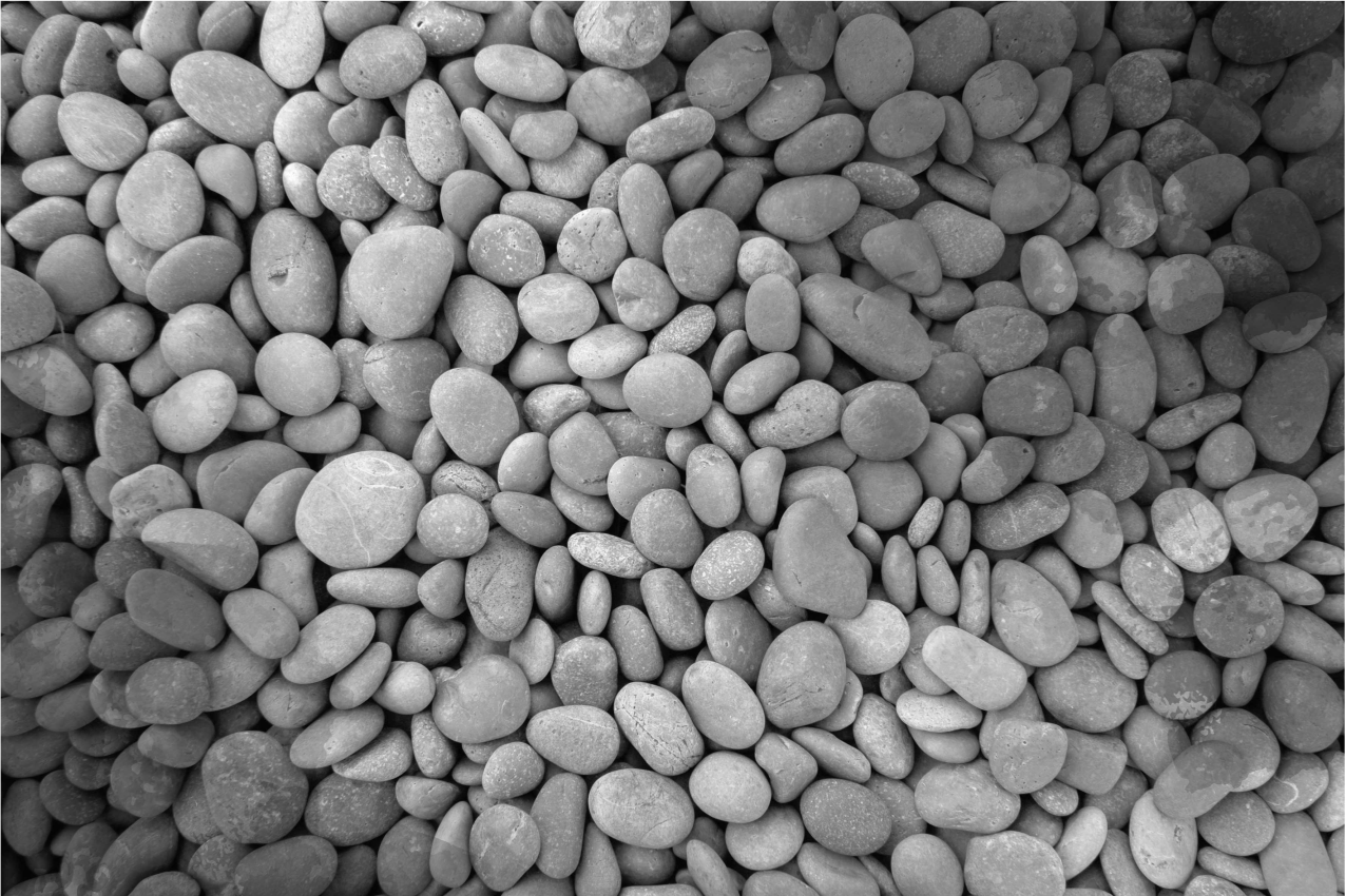 Tischset textur mit glatter kieseloberfläche - TenStickers