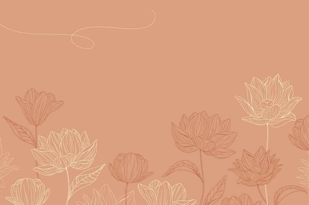 Tischsets originell blumenteearrangement - TenStickers