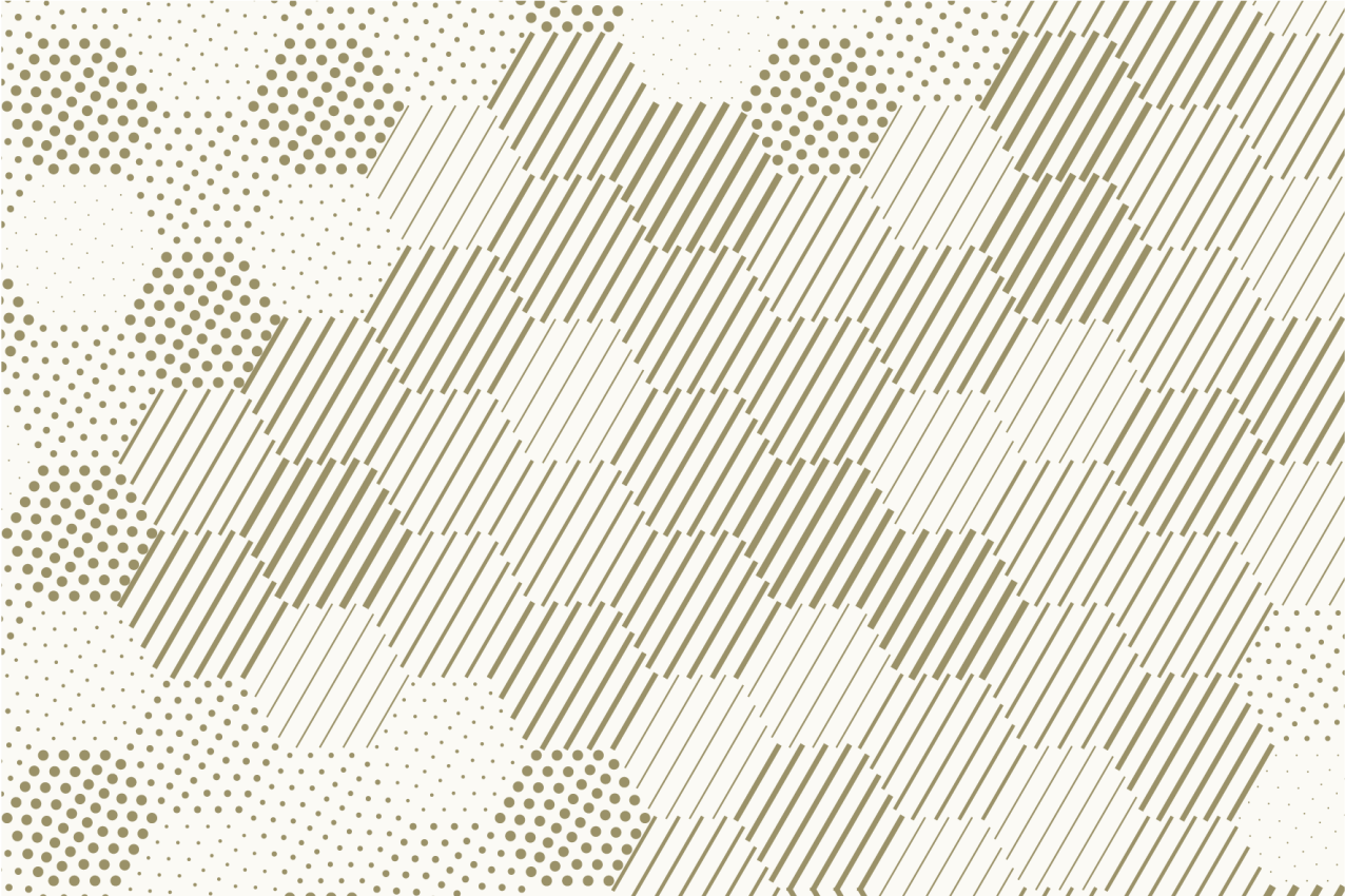 Tischset textur mit stilvollem geometrischem muster - TenStickers