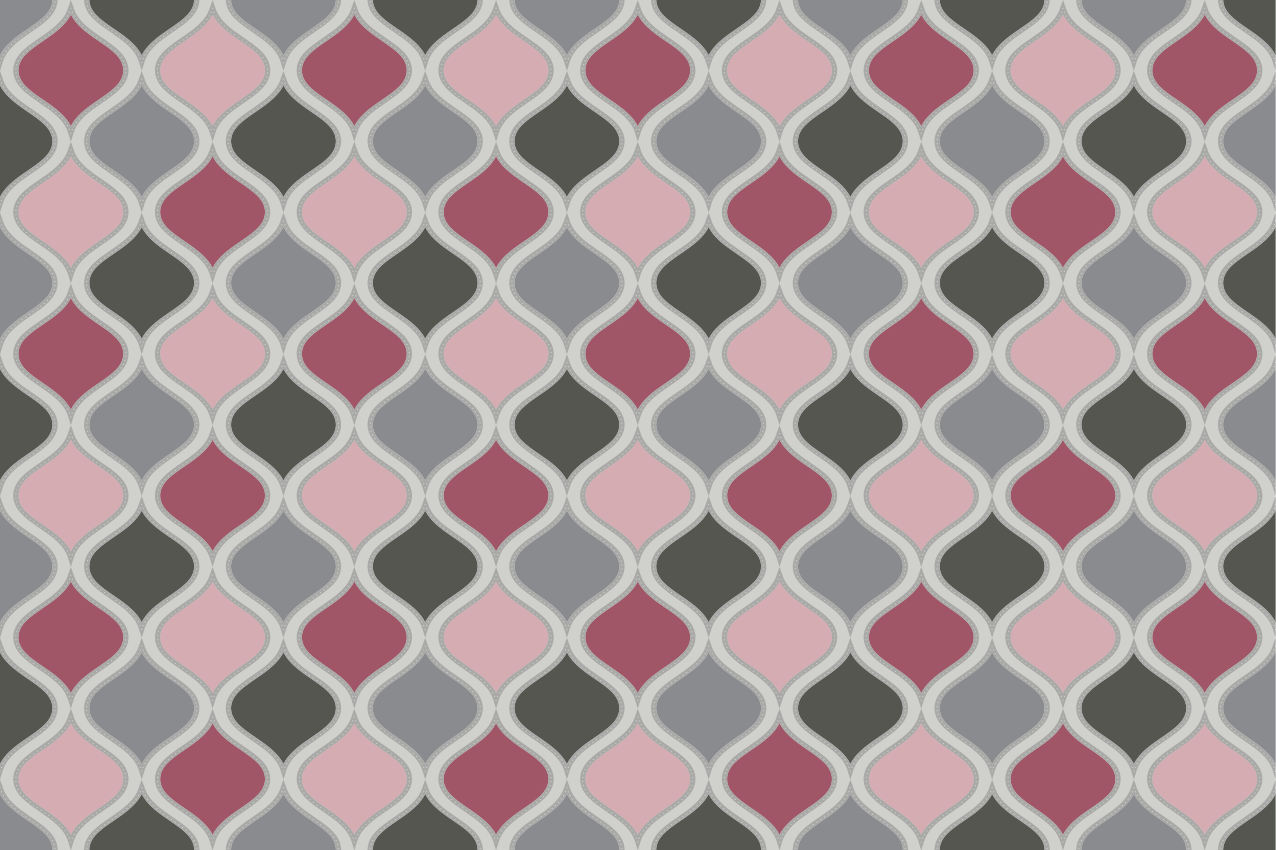 Tischset textur mit buntem muster - TenStickers