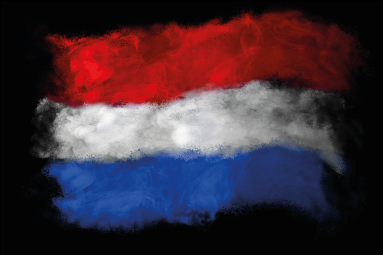 Tischsets originell im muster der niederlande flagge - TenStickers