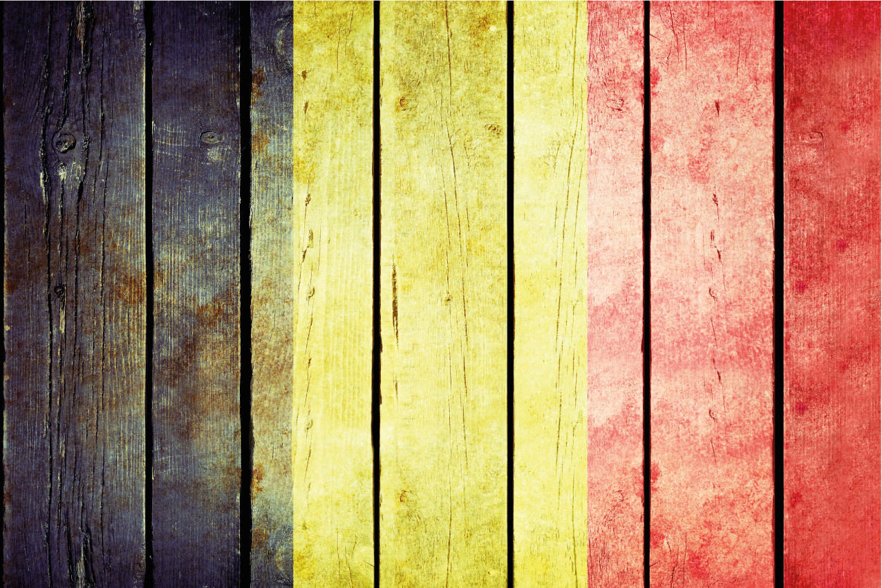 Tischset textur bunte holzplanke - TenStickers